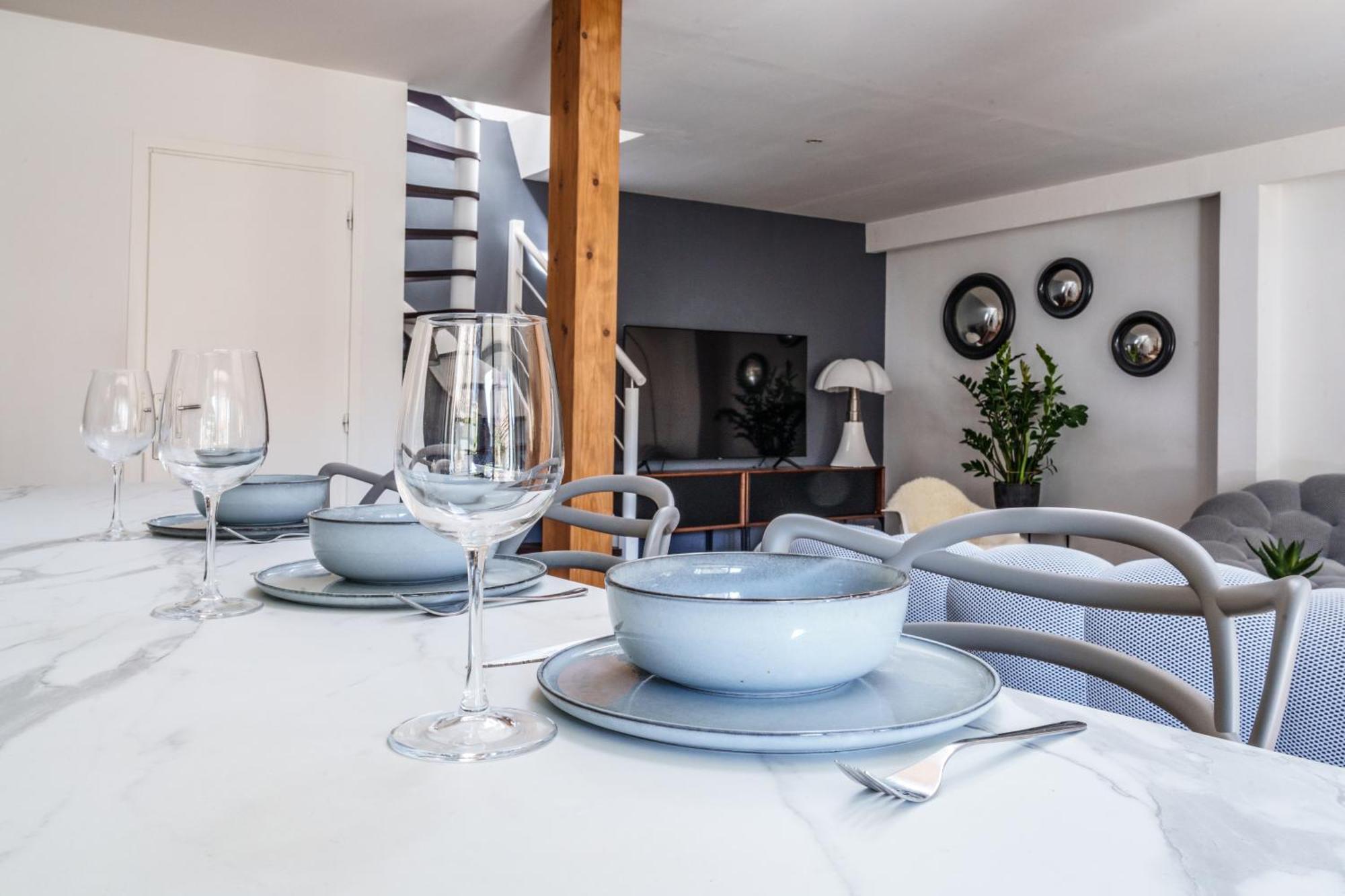 Atelier Loft Proche Halles Тур Екстериор снимка